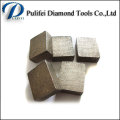 Segment de pierre de marbre de bloc de granit de coupe de diamant de Pulifei en vente